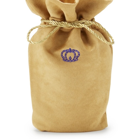 Crown Reserve Brown Velvety Gold Drawstring Storage Bag - Picture 1 of 6